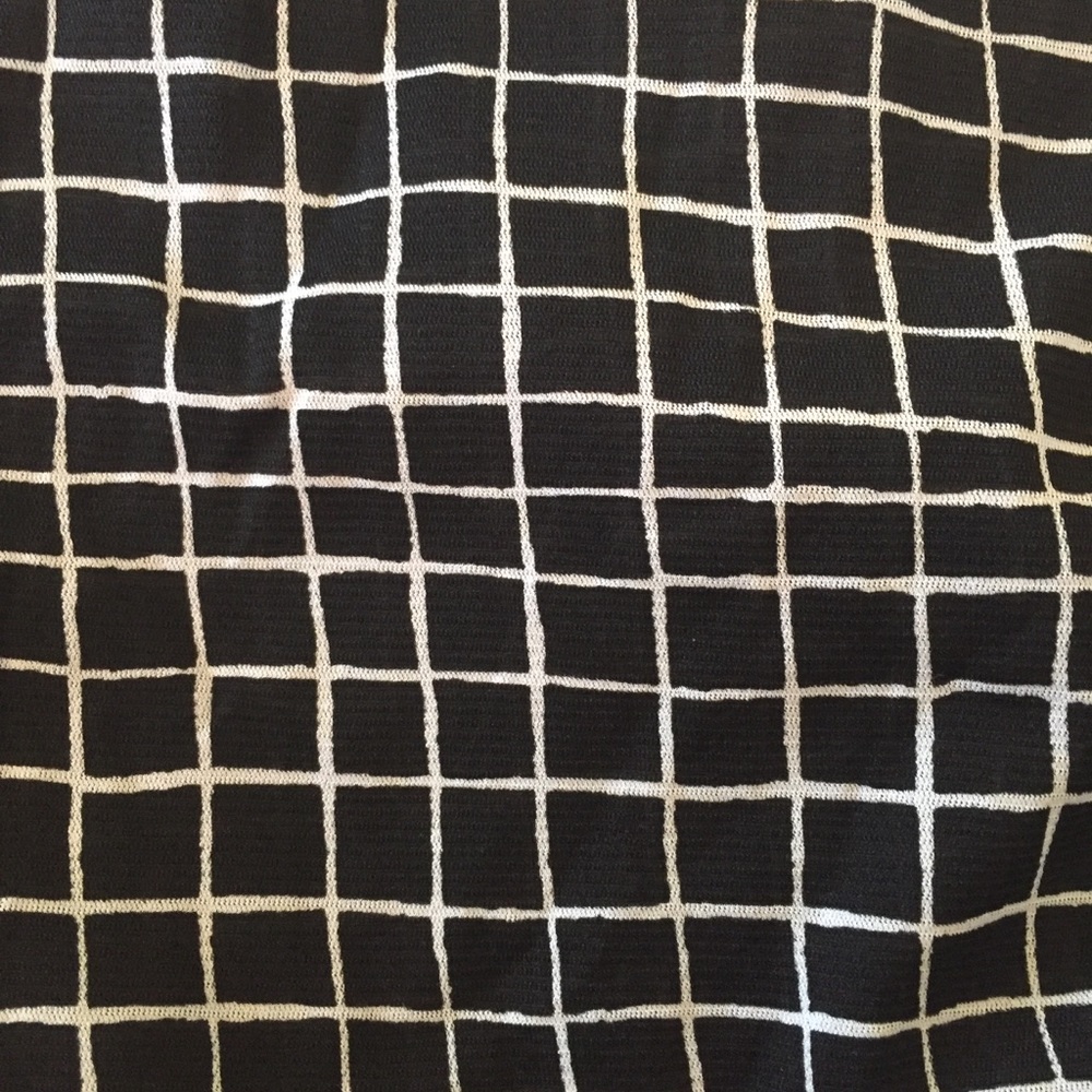 NWT Style & Co Plus Size Printed Tiered Mesh Top - Picture 3 of 4